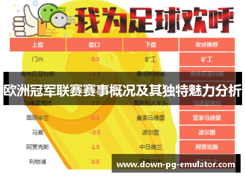 欧洲冠军联赛赛事概况及其独特魅力分析