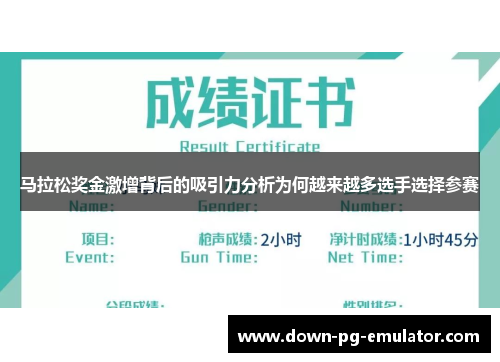 马拉松奖金激增背后的吸引力分析为何越来越多选手选择参赛